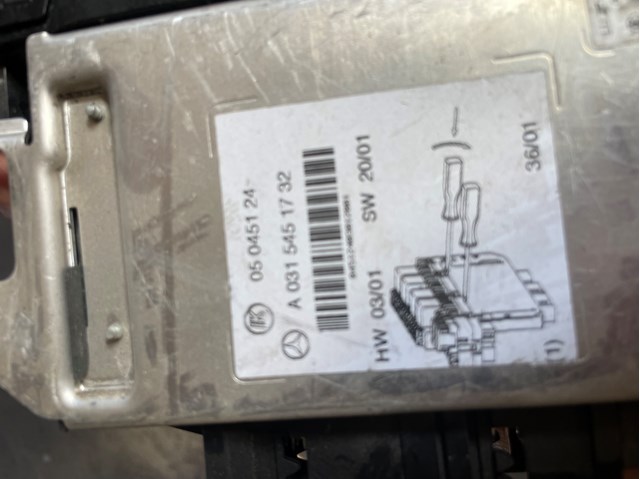 Блок управління сигналами SAM A0315451732 MERCEDES