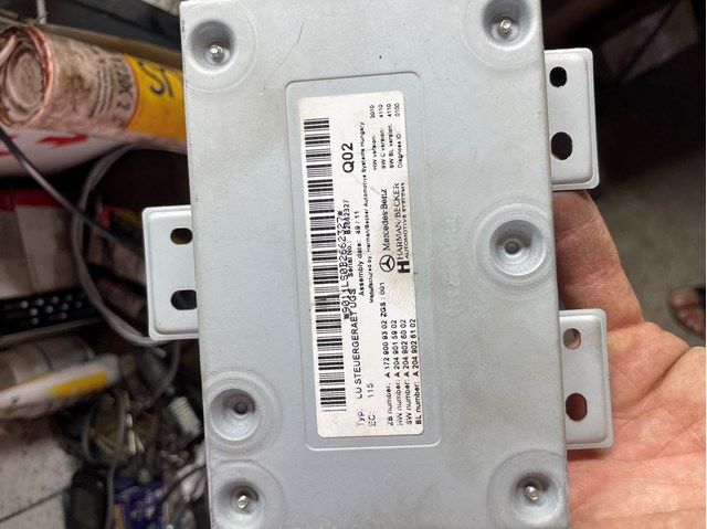 Блок керування мультимедійний A1729009302 MERCEDES