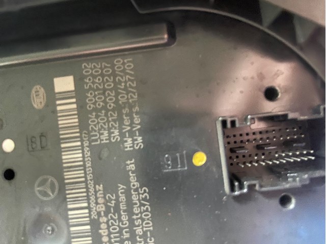 Блок управління сигналами SAM A2049065602 MERCEDES