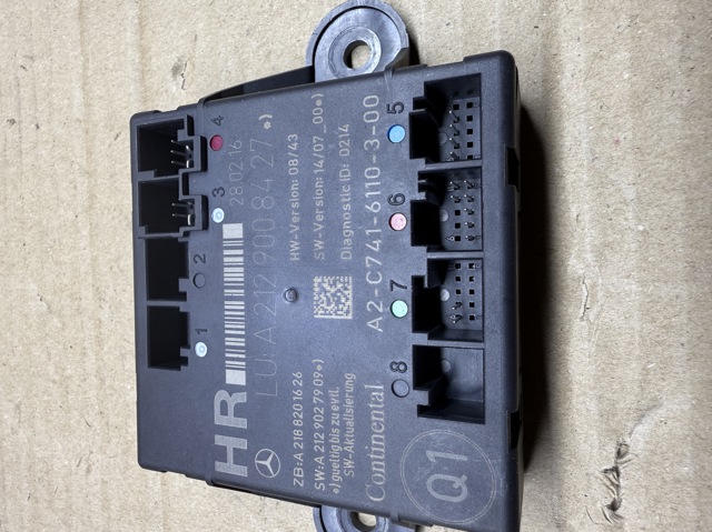 Блок комфорту задніх дверей A2129008427 MERCEDES