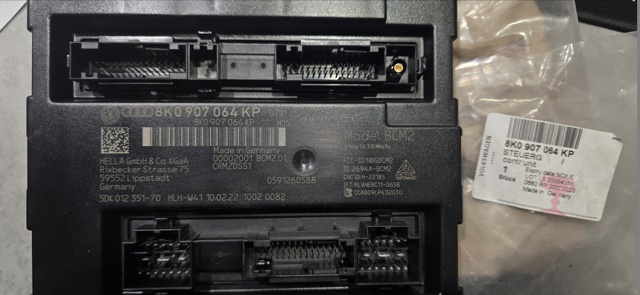 Блок комфорту 8K0907064KP VAG