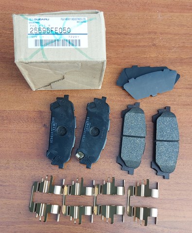 Задні гальмівні колодки Subaru Impreza 2