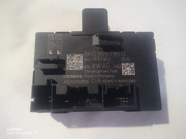 Блок комфорту задніх дверей 8K0959795G VAG
