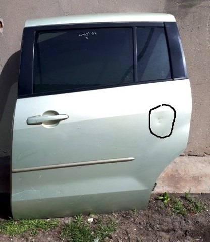 Двері задні, ліві C2Y57302XF MAZDA