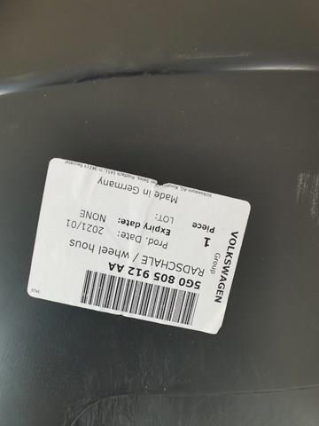 Підкрилок переднього крила, правий передній 5G0805912AA VAG