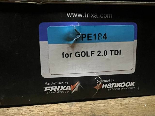 Гальмівні колодки FPE184 FRIXA