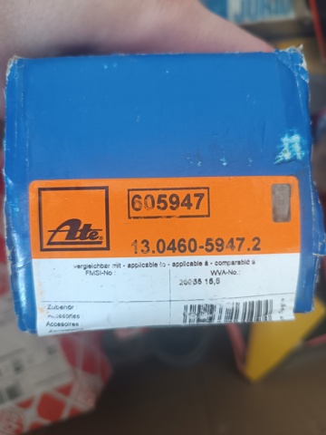 Колодки гальмівні дискові комплект Міцубісі Лансер IV