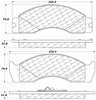 Супорт гальмівний, передній, правий 10204110 CENTRIC PARTS