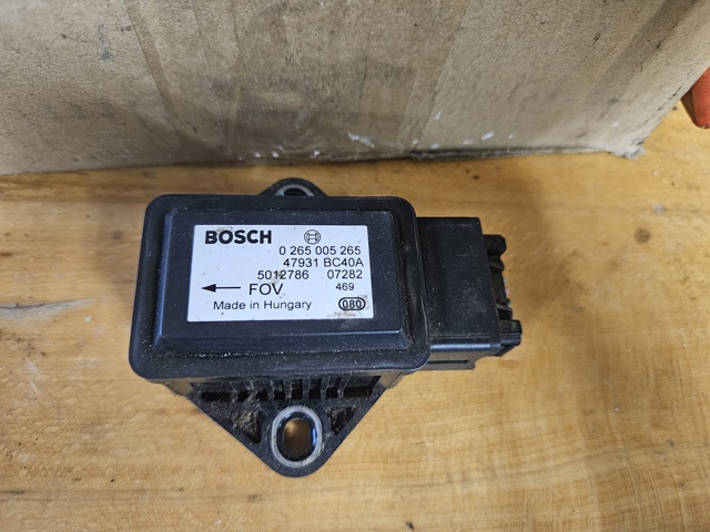 Датчик поперечного прискорення (ESP) 0265005265 NISSAN