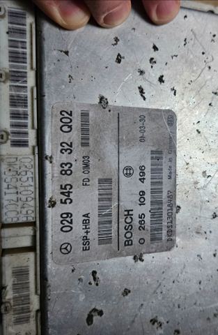 Блок керування ESP 0295458332 MERCEDES