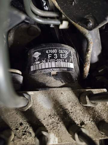 Гідроагрегат антиблокувальної системи 47660CG705 NISSAN