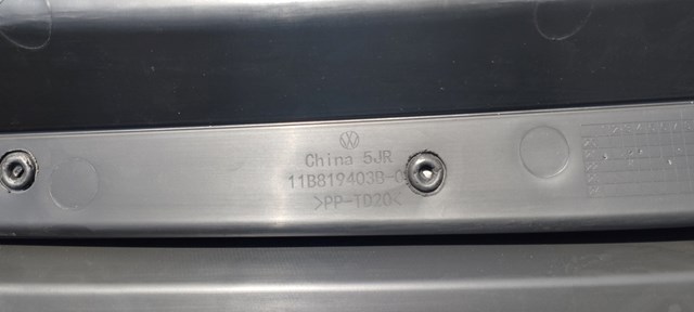 Водостік лобового скла, жабо 11B819403B VAG