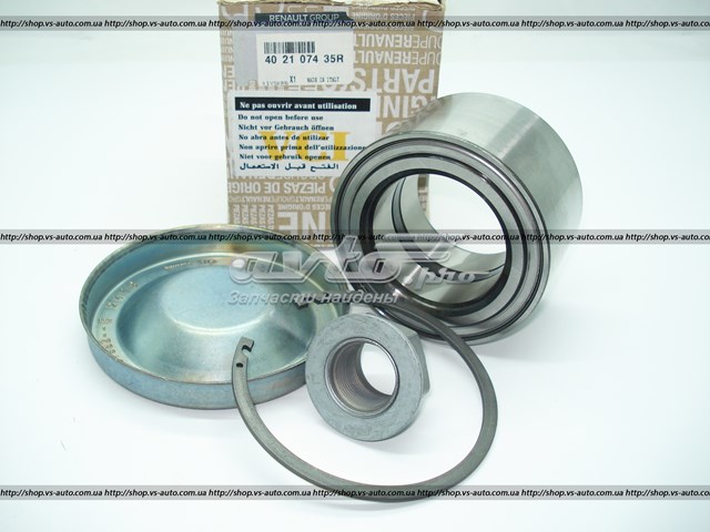 Підшипник ступиці передньої 402107435R RENAULT