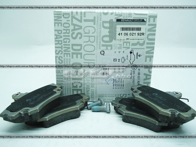 Гальмівні колодки 410602192R RENAULT