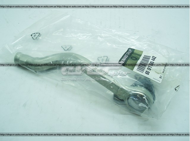 Зовнішній наконечник рульової тяги 6001550442 RENAULT