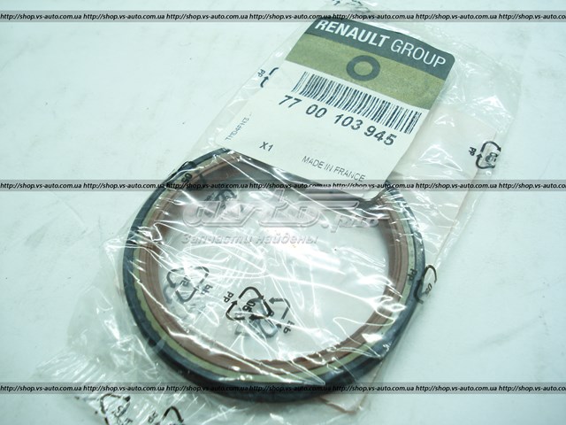 Сальник колінвала двигуна (передній) 7700103945 RENAULT