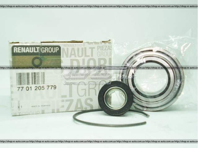 Комплект підшипник маточини передньої 7701205779 RENAULT