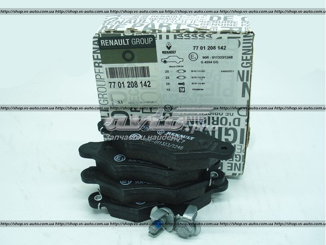 Тормозні колодки 7701208142 RENAULT
