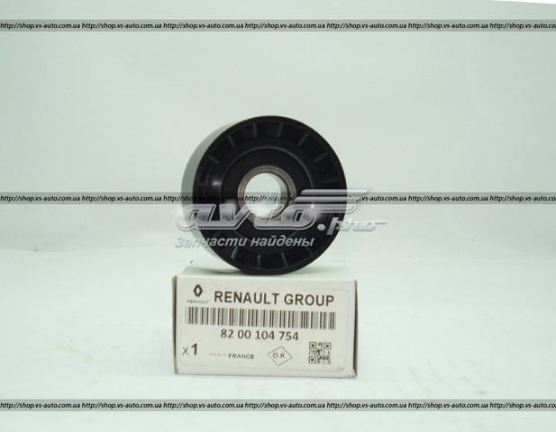 Ролик приводного ременя, паразитний 8200104754 RENAULT