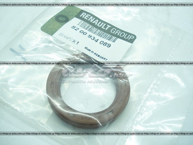 Сальник двигуна, распредвала 8200934089 RENAULT