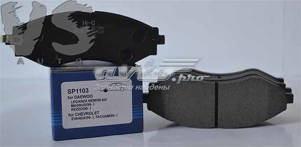 Дискові гальма SP1103 SANGSIN