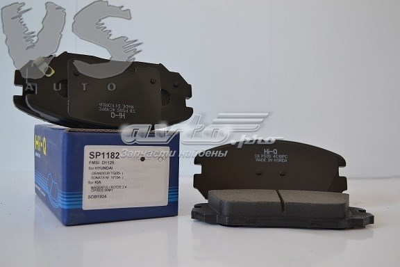 Колодки передні SP1182 SANGSIN