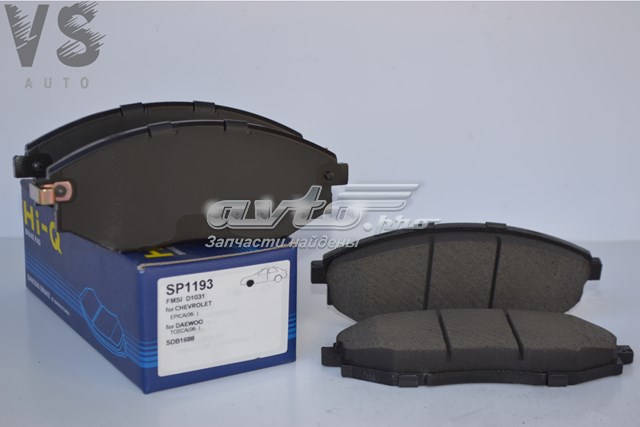 Колодки передні SP1193 SANGSIN