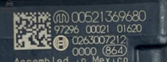 Камера заднього виду 68509056AA CHRYSLER