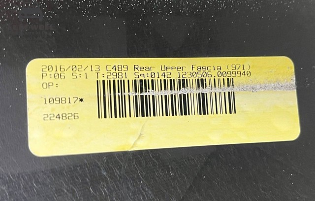 Бампер задній EJ7Z17810AA FORD