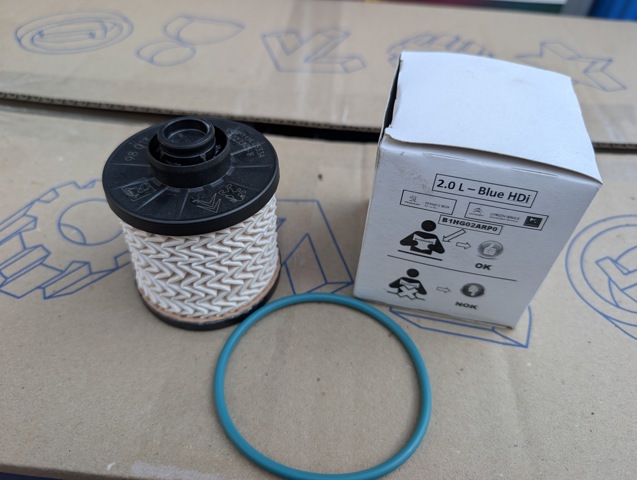 Фільтр-відстійник палива грубої очистки 9801366680 PEUGEOT