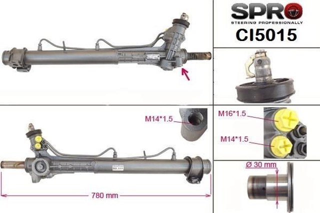 Управління рульове в зборі CI215R MS GROUP