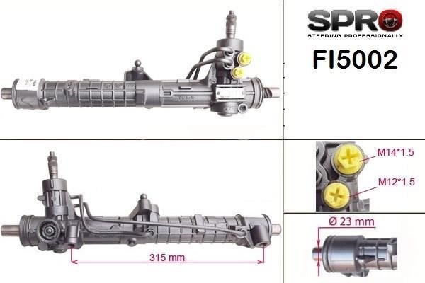 Управління рульове в зборі FI202R MS GROUP