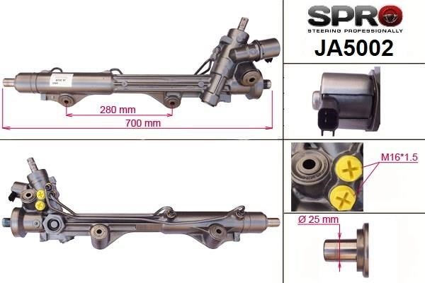 Рейковий рульовий механізм JA202R MS GROUP
