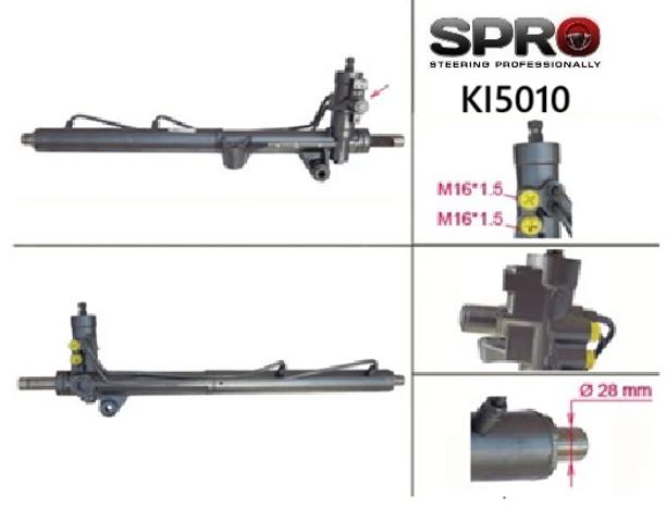 Кермова рейка KI210R MS GROUP