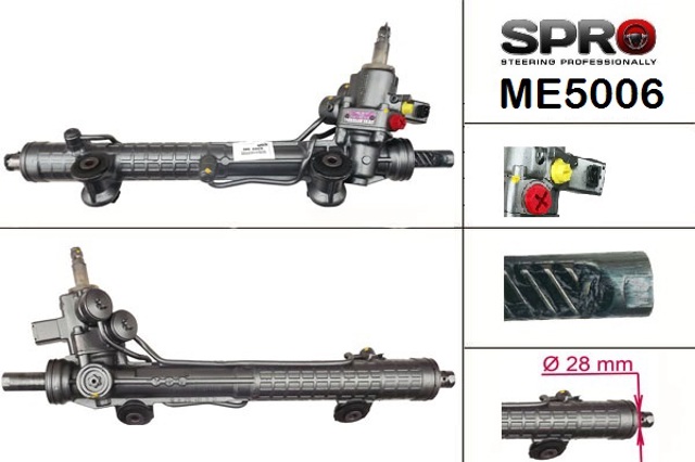 Рейковий рульовий механізм ME206 MS GROUP