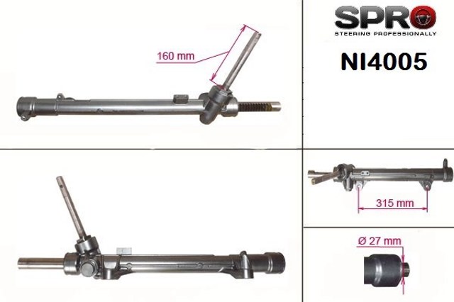 Управління рульове в зборі NI105R MS GROUP