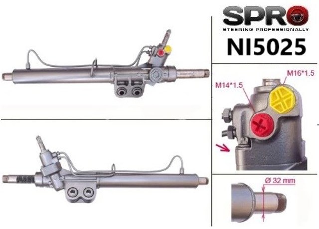 Рульова рейка NI225R MS GROUP