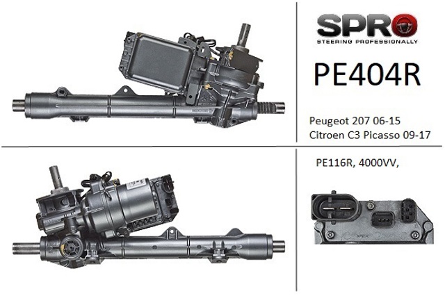 Кермова рейка PE404NLF0R MSG Rebuilding