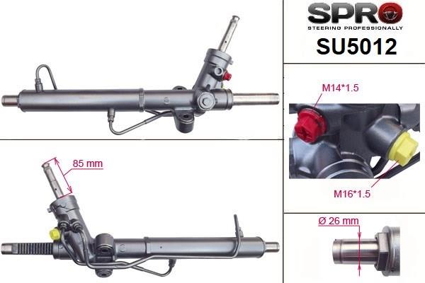 Управління рульове в зборі SU212R MS GROUP