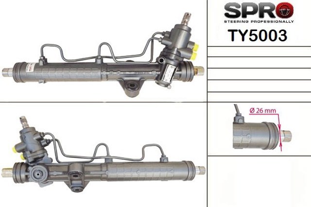 Кермова рейка TY203R MSG Rebuilding