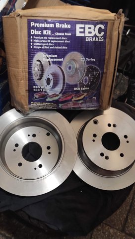 Диск гальмівний задній D1681 EBC BRAKES