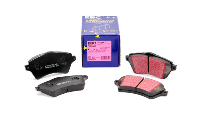 Колодки гальмівні передні, дискові DP1352 EBC BRAKES