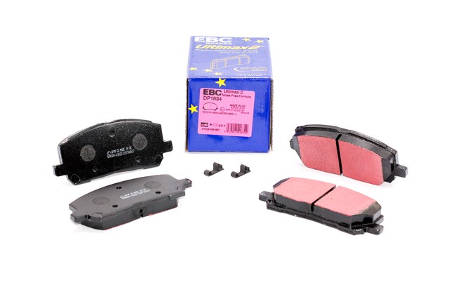 Колодки гальмівні дискові комплект DP1634 EBC BRAKES