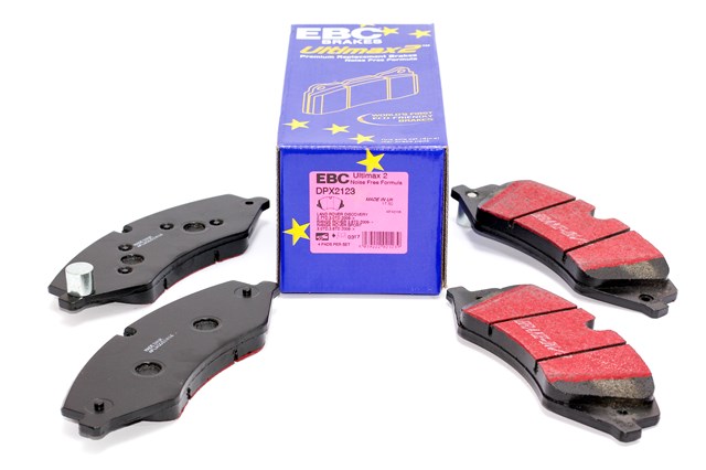 Гальмівні колодки DPX2123 EBC BRAKES