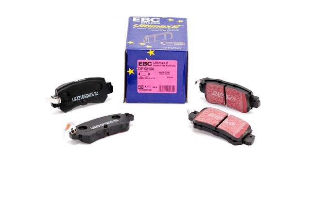 Колодки гальмові задні, дискові DPX2135 EBC BRAKES