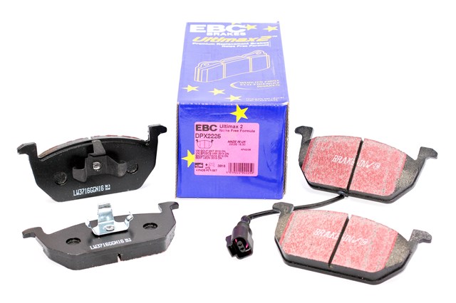 Передні гальмівні колодки DPX2225 EBC BRAKES