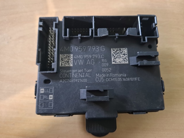 Блок комфорту передніх дверей 4M0959793G VAG