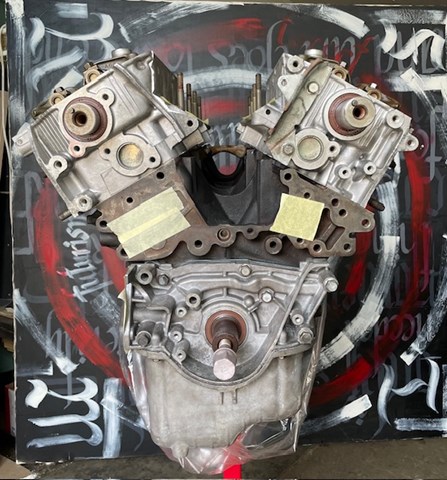 Мотор в зборі 6G72 MITSUBISHI