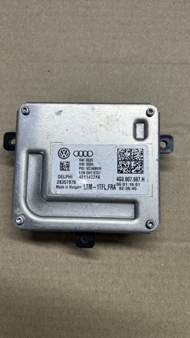 Блок розпалювання, ксенон 4G0907697H VAG