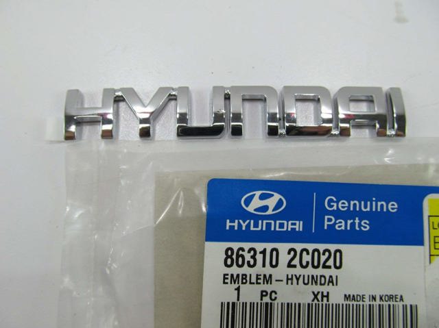Емблема кришки багажника, фірмовий значок 863102C020 HYUNDAI